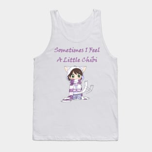 sometimes I feel a little chibi Tank Top